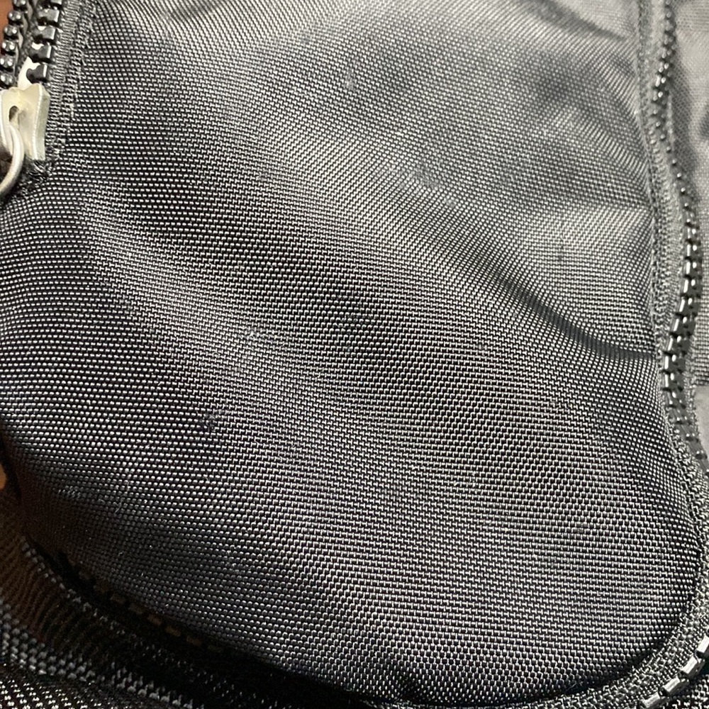 lululemon athletica Navy Backpack. Solid black. Stock picture is with blue trim - Picture 15 of 16